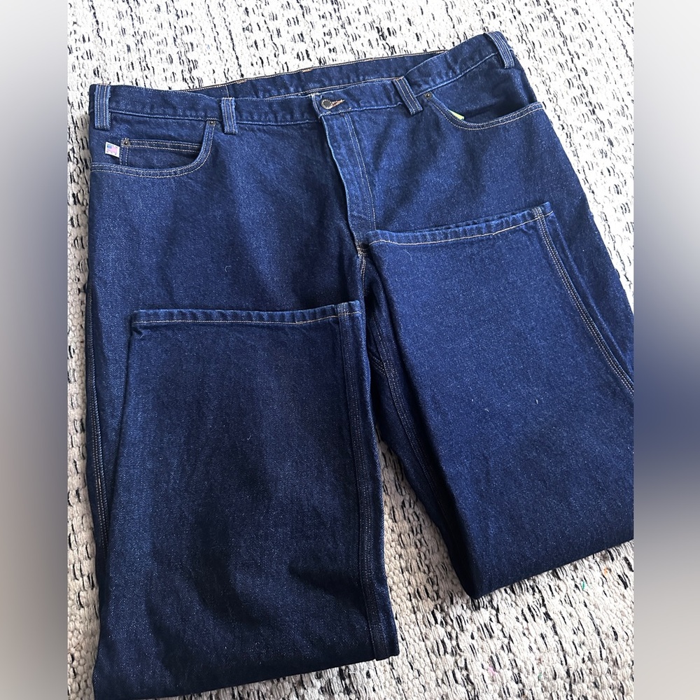 Men’s Duluth Trading Straight Denim Jeans Made in‎ USA 46 x 32